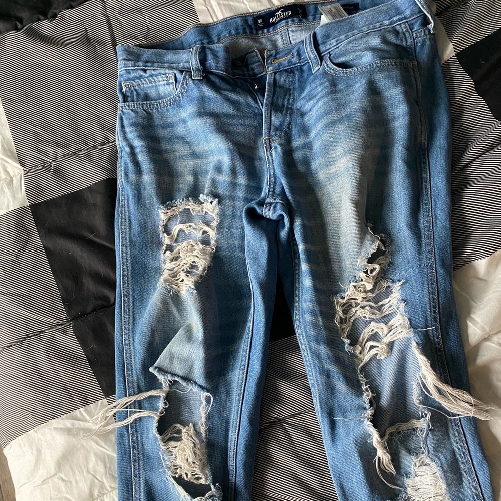 Hollister boyfriend jeans